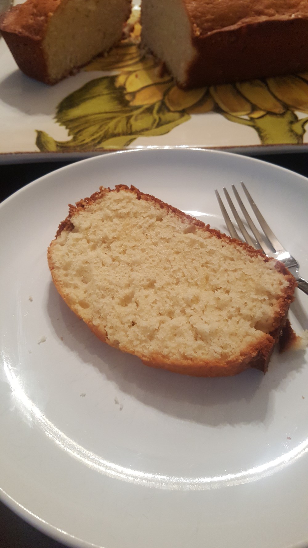 Slice of Perfect Pound Cake